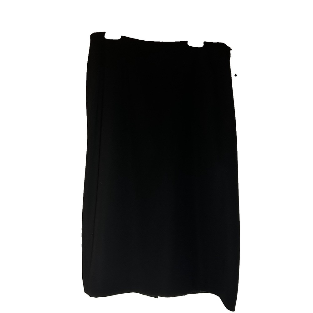 Kasper Skirt Women Size 8‎ Black Classic Career Work Wear Straight Lined Office